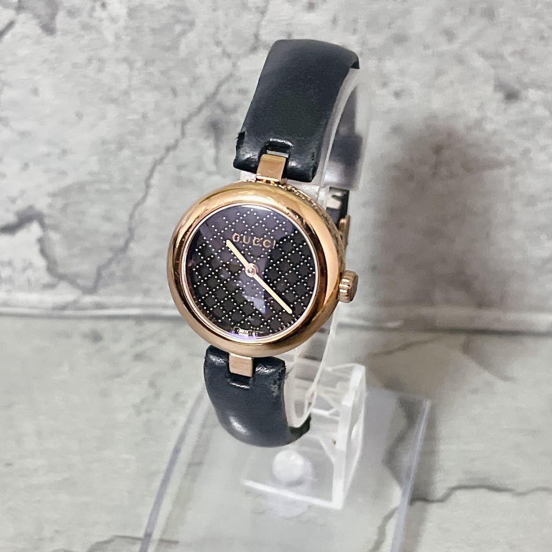 希少 GUCCI ディアマンティッシマ スモール 141.5 黒文字盤 腕時計 楽天市場】【内箱・取扱説明書あり】GUCCI グッチ ディアマンティッシ