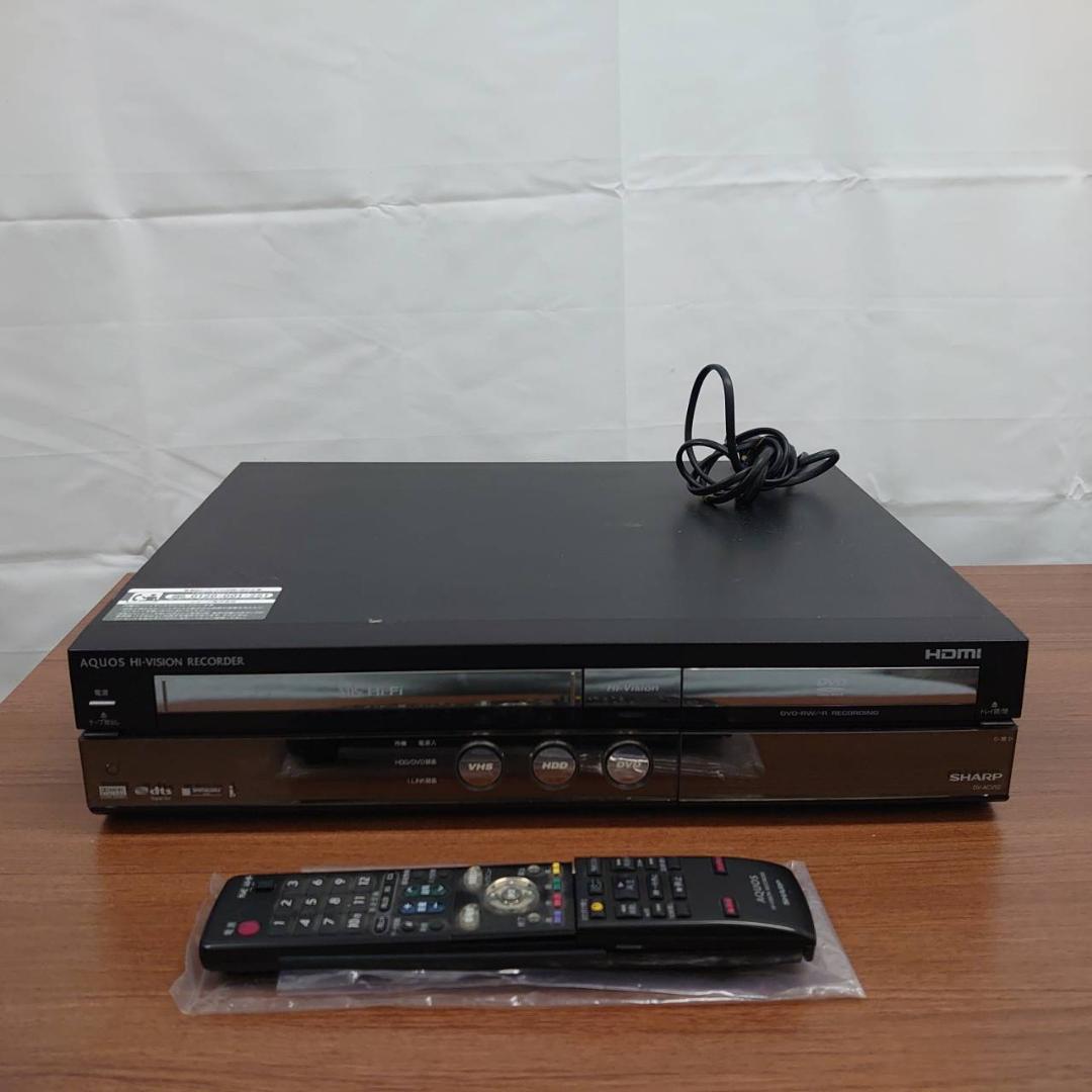 SHARP AQUOS【DV-ACV52】VHS一体型HDDレコーダー - メルカリ
