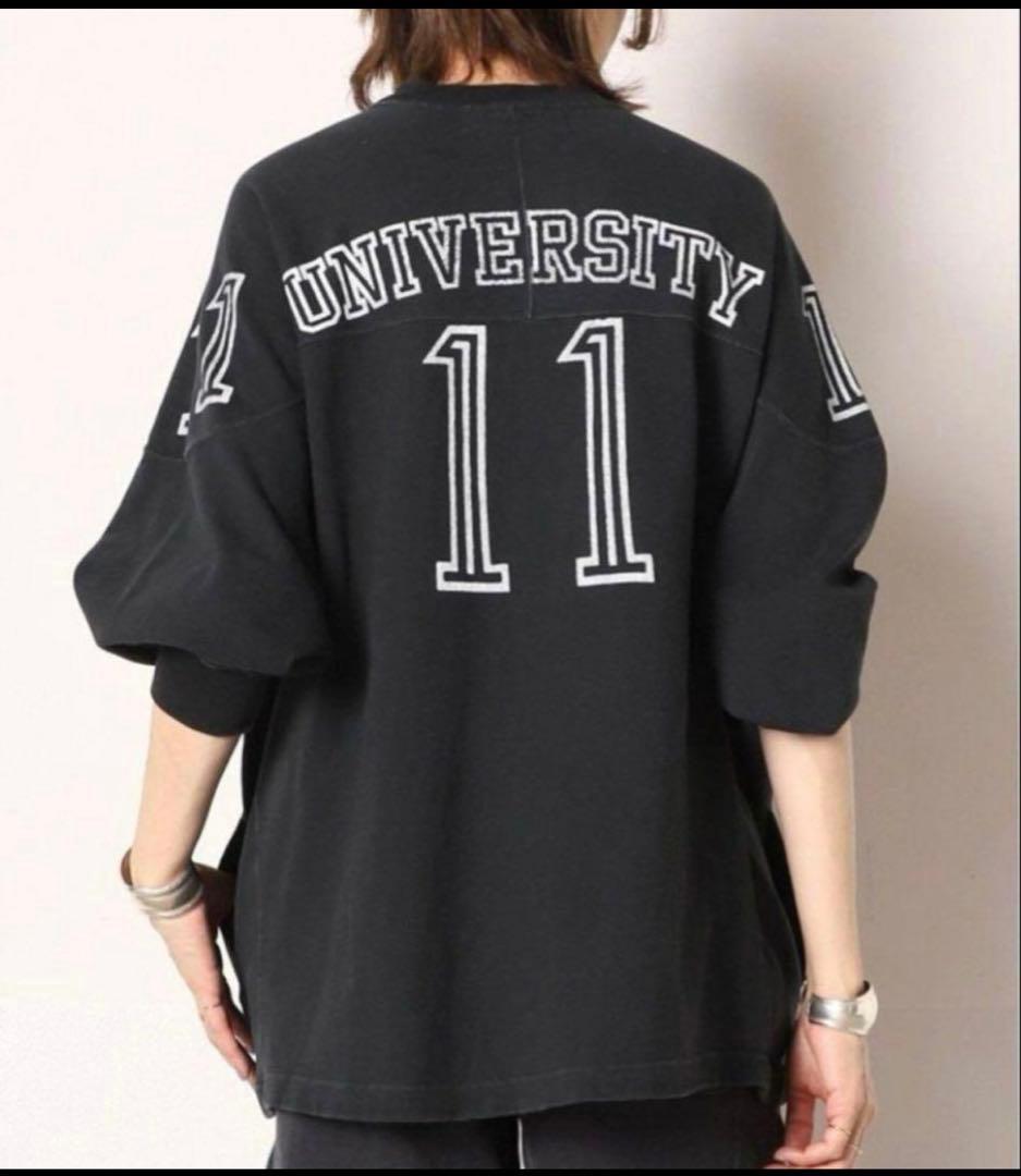MUSE de Deuxieme Classe レミレリーフフットボールTシャツ MUSE de Deuxieme Classe【REMI RELIEF/レミレリーフ】DENVER FOOT