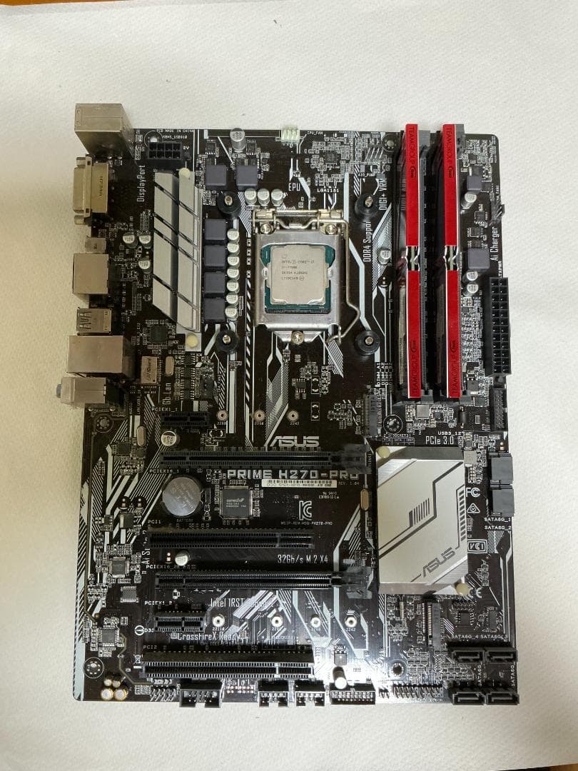 PRIME H270-PRO＋Core i7 7700＋メモリ8GB×2 ASUS PRIME H270-PRO LGA 1151 Intel H270 HDMI SATA 6Gb/s USB 3.1