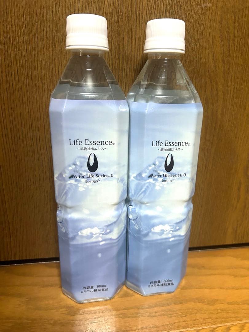 クラブエコウォーターポタポタクラブライフエッセンスミネラル600ml✖️2本セット 新品 エコウォーター ライフエッセンス ポタポタクラブ 600ml 2本