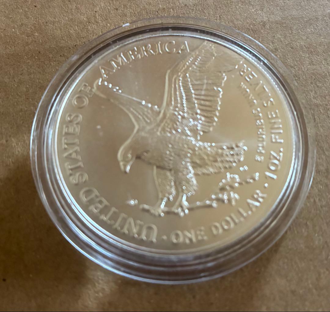 2025年 アメリカンイーグル 銀貨 1ドル - メルカリ