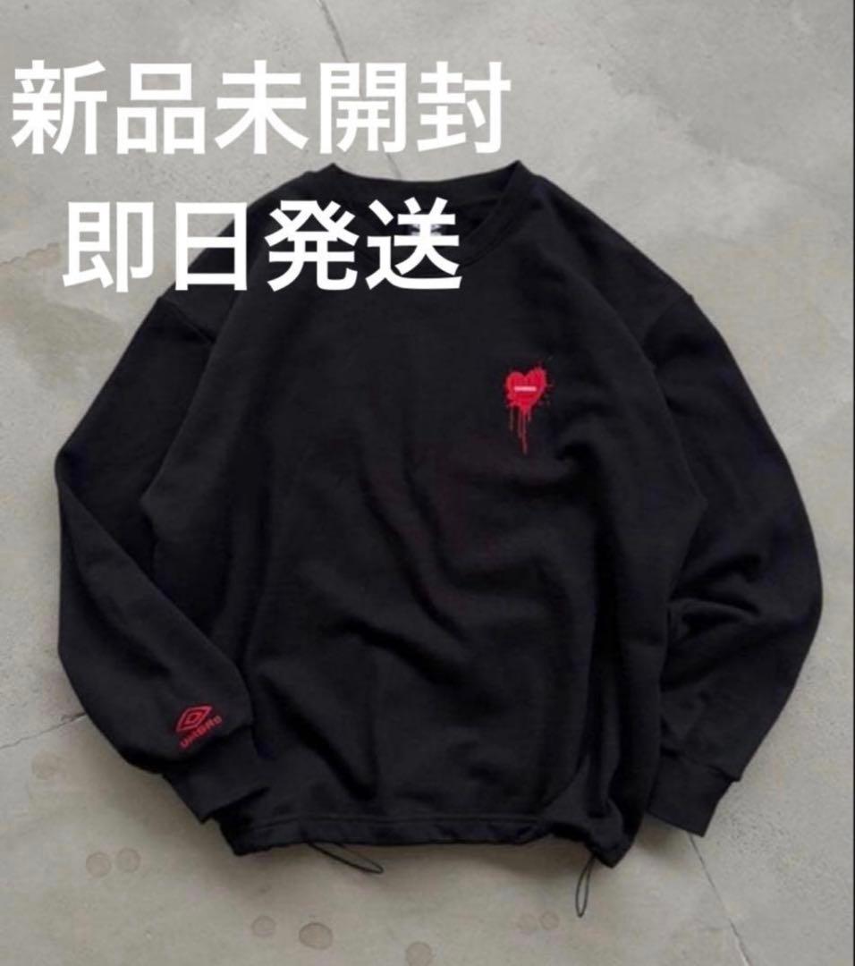 ONCILY✖️ UMBRO（即完売の激レア） UMBRO 】HEART LOGO DRAW CODE SWEAT / ハートロゴドローコード