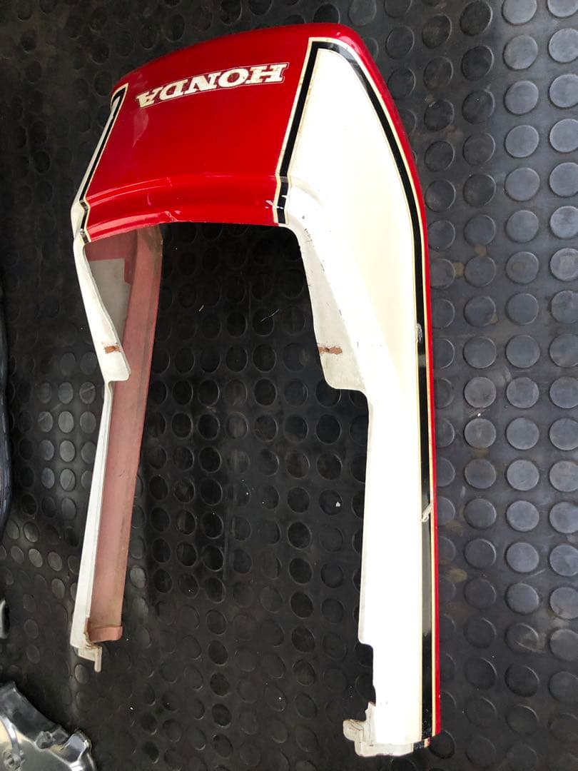 gt428_ 　　　CBX CBX400F 純正赤白　オリジナル　1型 ホンダ CBX400F フル国内物 1型 赤白 純正 当時物 フル