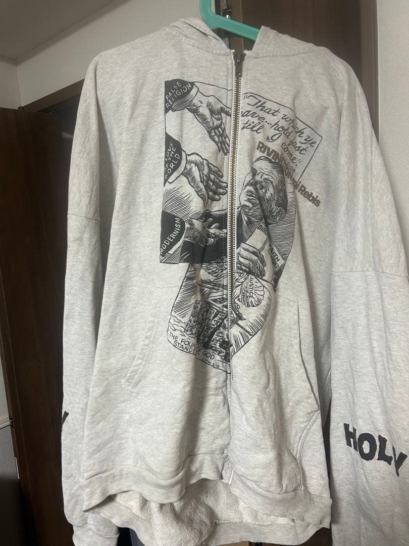 RRR123 ジップパーカー コムドットやまと着用 コムドットやまと着用 RRR123ジップパーカー - メルカリ