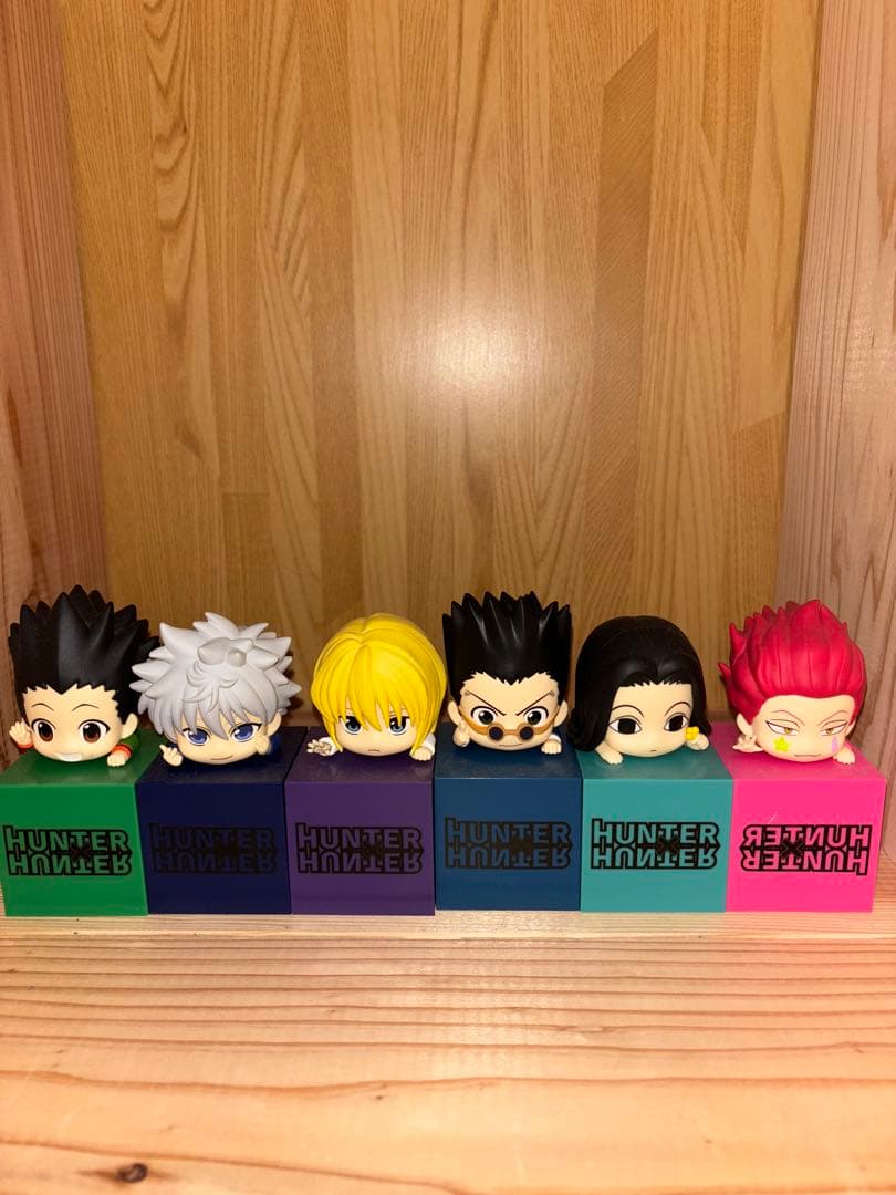 値下げ中 HUNTER×HUNTER ひっかけフィギュア ①〜⑤ 全15種セット