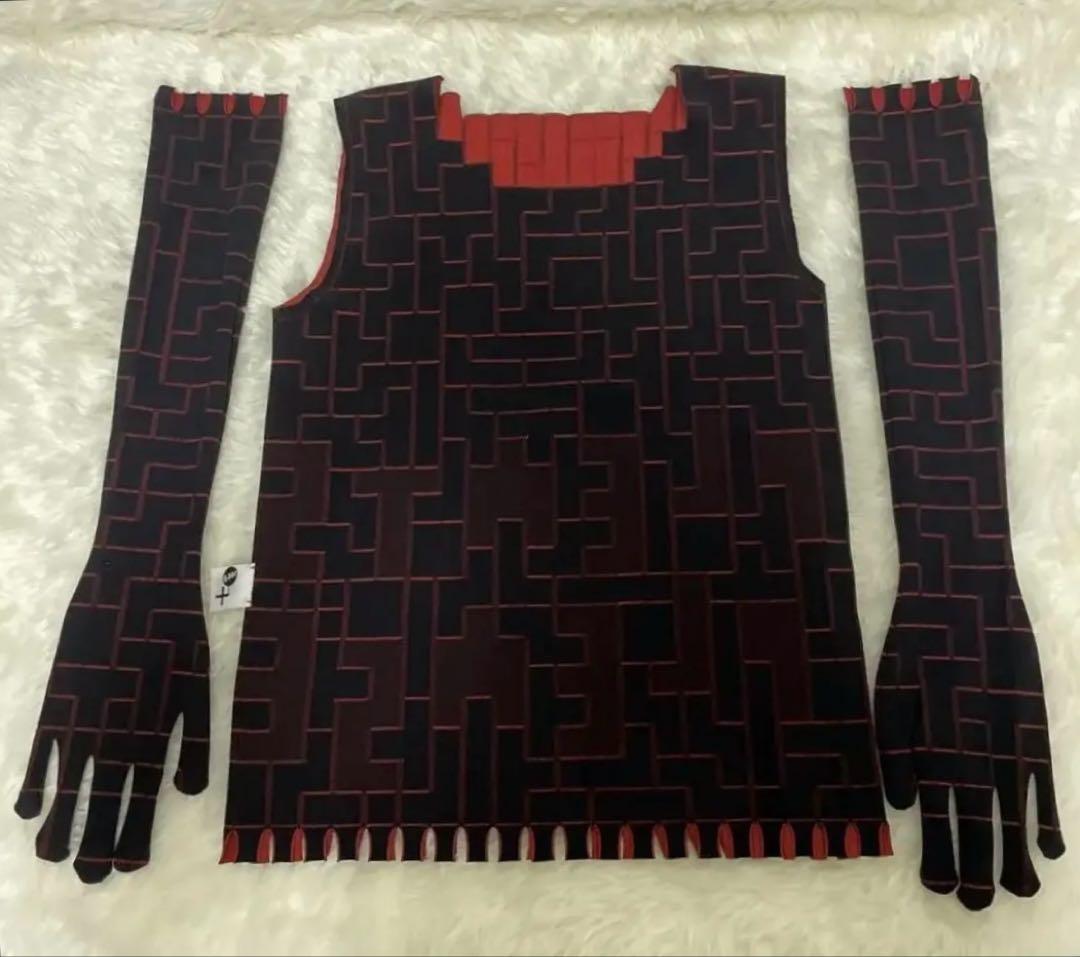 PLEATS PLEASE アームウォーマー付きトップス　リバーシブル 楽天市場】＼創業祭セール／ 【ランキング1位受賞】 着物 アームカバー