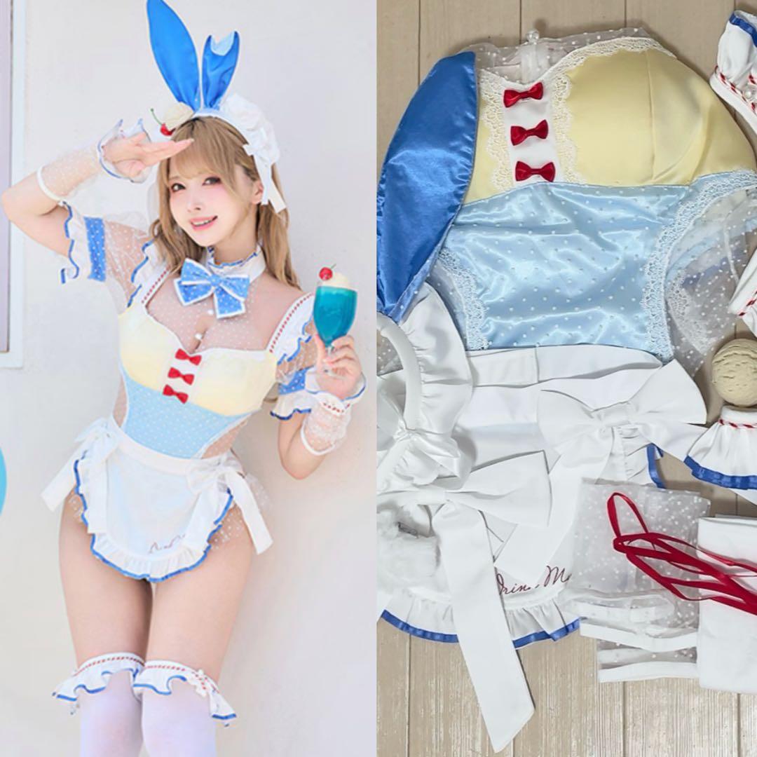 malymoon クリームソーダバニーメイド ブルー マリームーン malymoon クリームソーダバニーメイド ブルー マリームーン - メルカリ