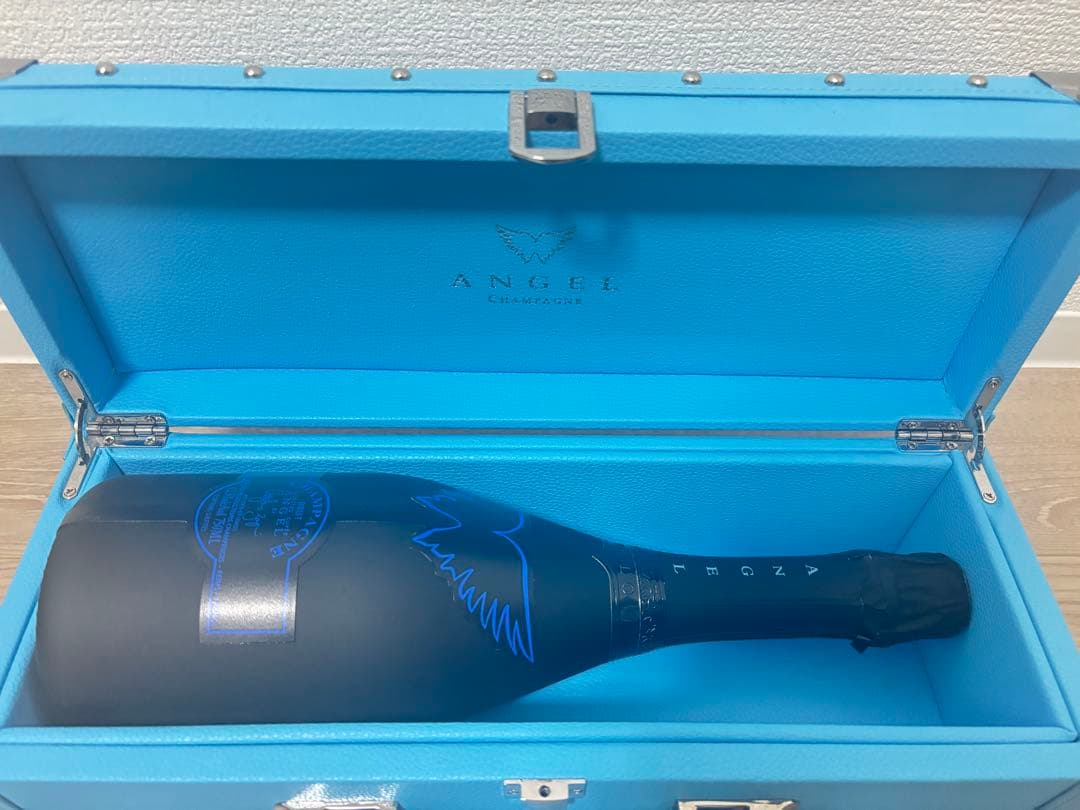 【新品未開封】エンジェル　シャンパン(ブルー)箱付き エンジェル シャンパン ヘイロー ブルー (青) NV BLUE BOX 専用箱入り