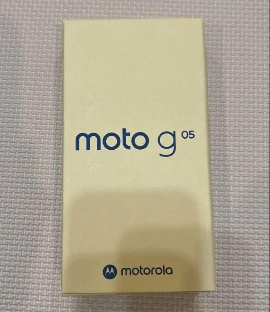 新品未開封 moto g05 ミスティーブルー - メルカリ