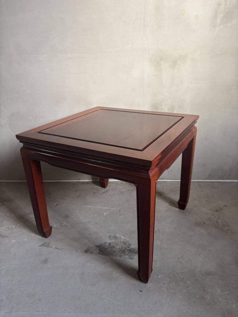 アンティーク 唐木 花梨 無垢材 サイドテーブル テーブル 古家具 木製 2026年最新】花梨 家具の人気アイテム - メルカリ