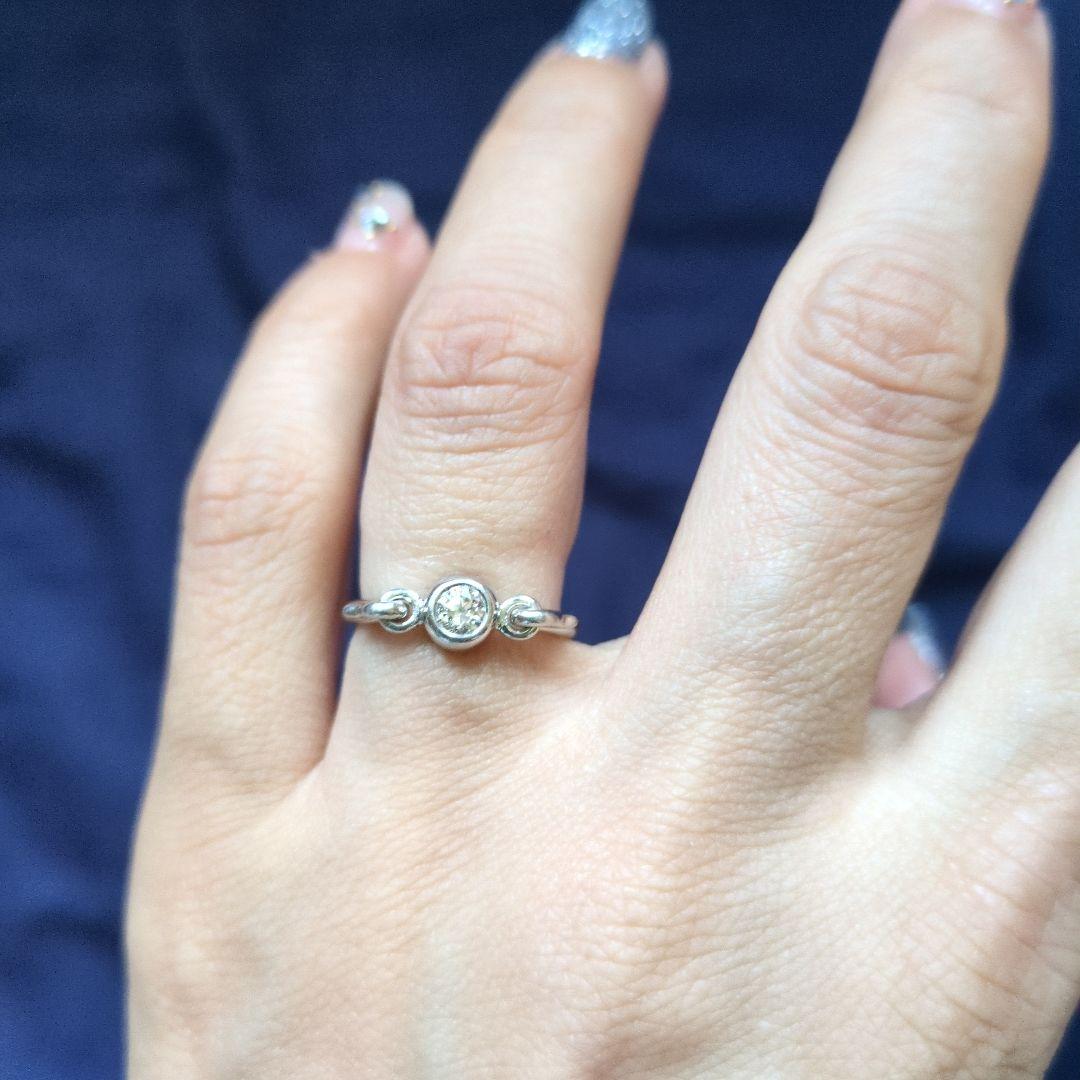 ティファニー スワンリング ダイヤモンド pt950 10号 TIFFANY&Co.（ティファニー） リング 指輪 スワン ダイヤモンド PT950