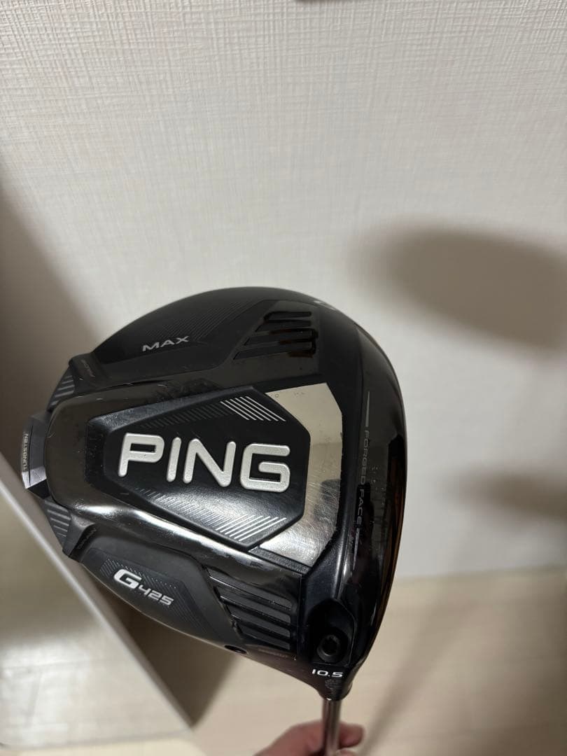 超美品 PING G425 MAX ドライバー 10.5度 ヘッドカバー付き - メルカリ