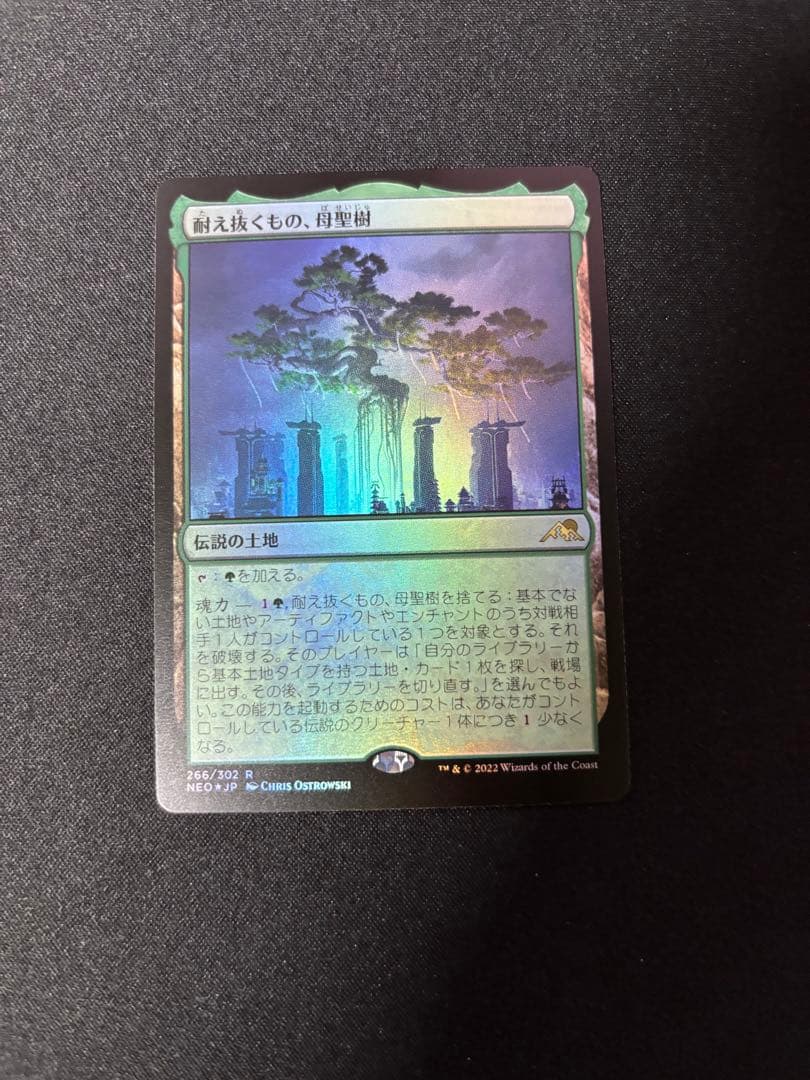 耐え抜くもの、母聖樹 foil - メルカリ