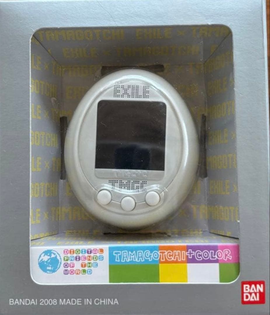 EXILE たまごっち　プラスカラー　エグモっち　ホワイト 買取】バンダイ たまごっち プラスカラー EXILE エグモっち 赤 白