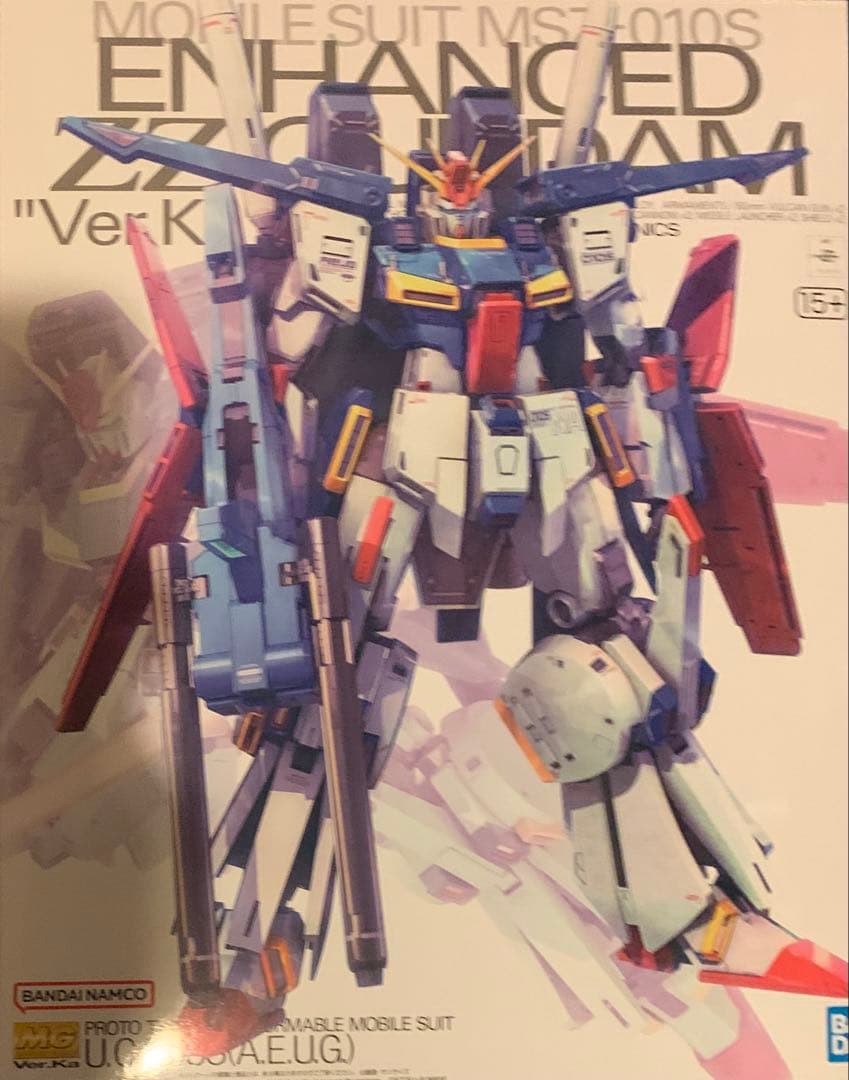 MG 1/100 強化型ダブルゼータガンダム Ver.Ka ZZガンダム　新品 MG 1/100 強化型ダブルゼータガンダム Ver．Ka【再販】【2次