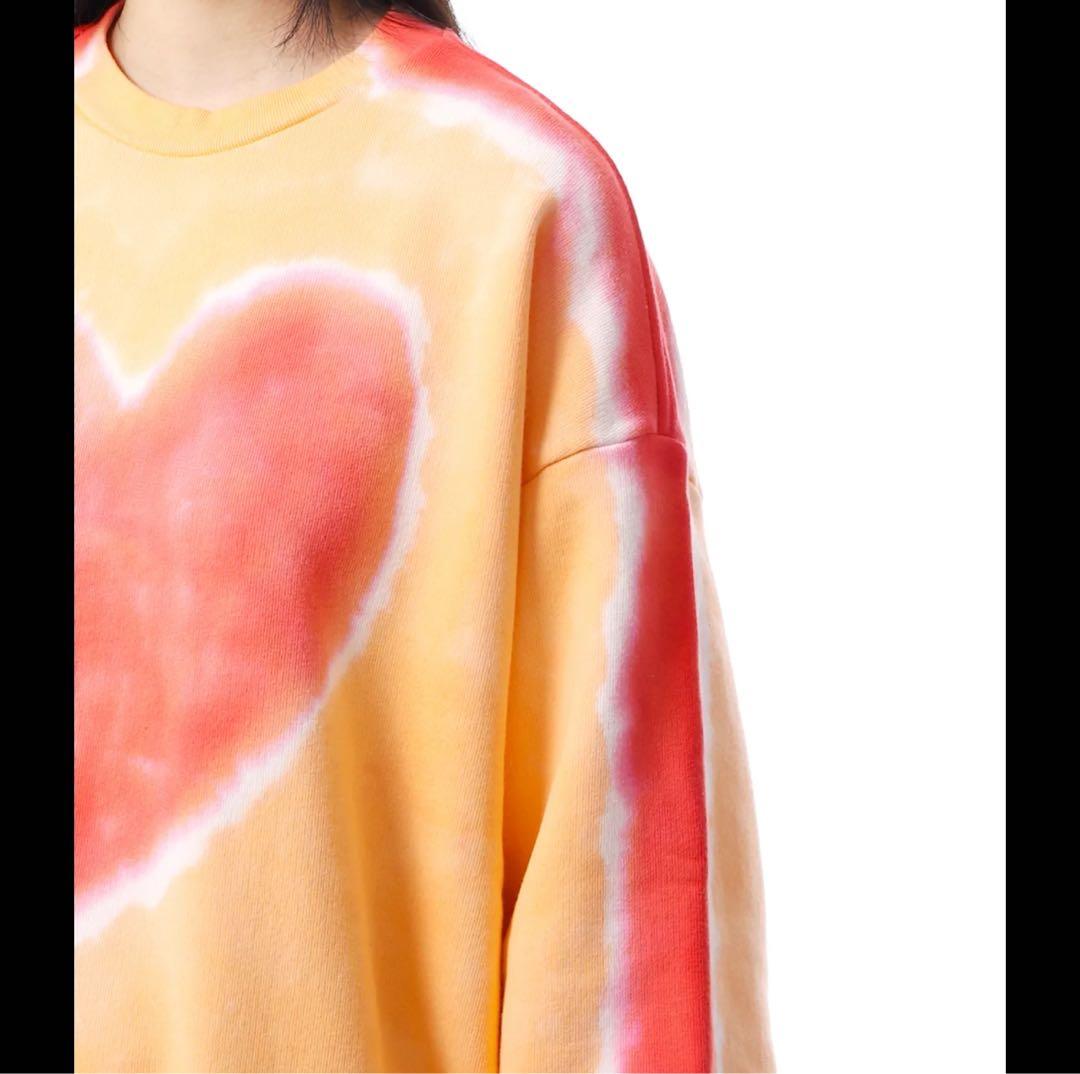 Acne Studios ハート型タイダイ スウェット アクネ - メルカリ