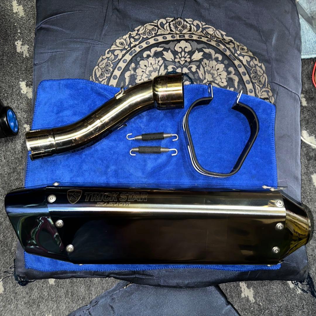 CBR250RR スリップオンマフラー IKAZUCHI 焼チタン CBR250RR(23) 政府認証スリップオンマフラー IKAZUCHI | TRICK STAR