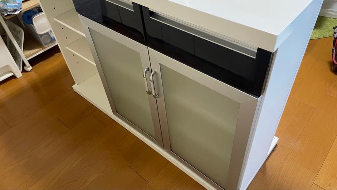 【美品】【☆なーみ☆】ニトリ バーカウンター パース2 収納付き 楽天市場】[幅120cm] バーカウンター (パース2 120) ニトリ 【配送員