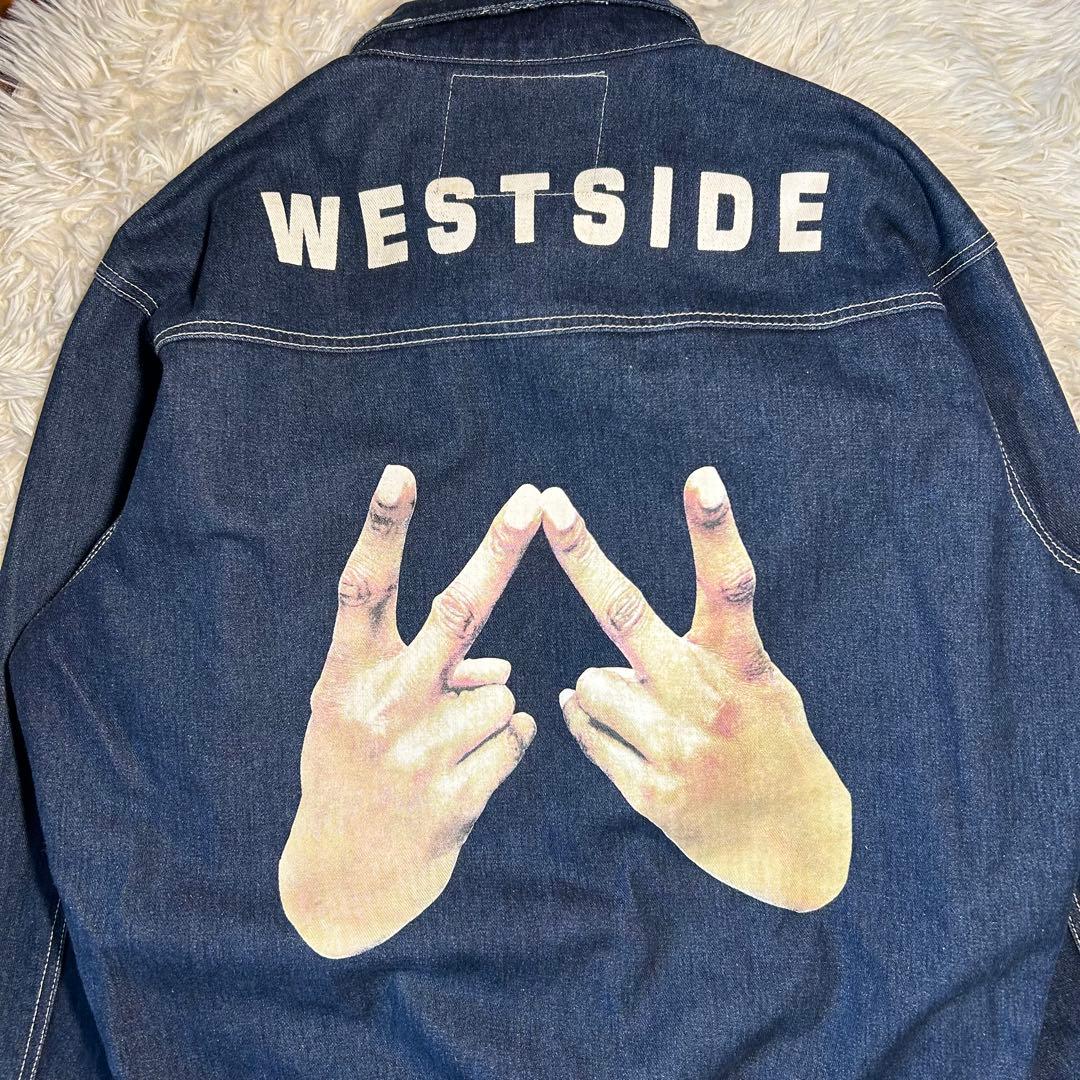 美品 WEST SIDE デニム ツナギ オールインワン XL 濃紺 bboy - メルカリ