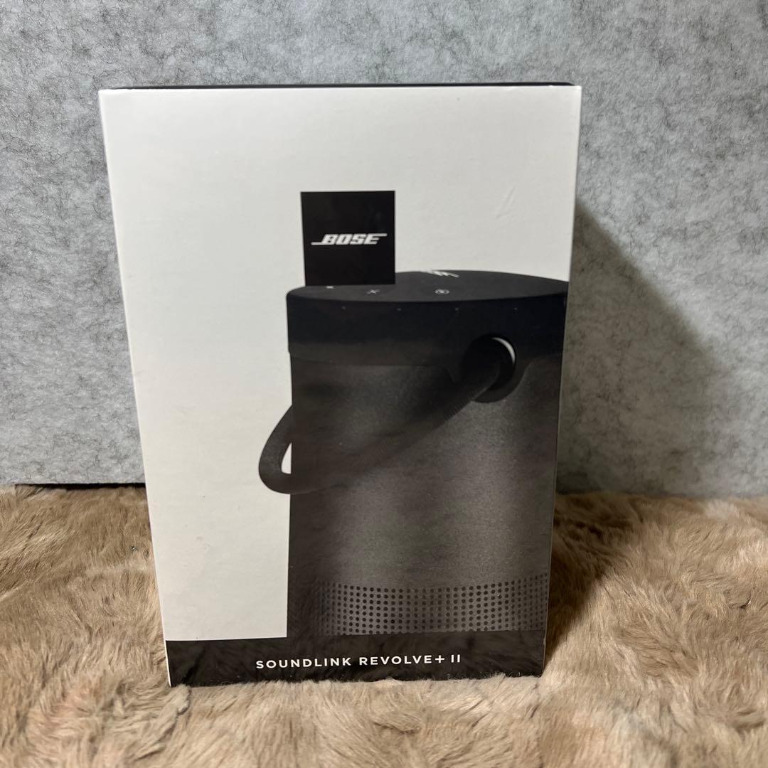 スピーカー・ウーファー Bose SOUNDLINK REVOLVE+ II Bose SoundLink Revolve+ II (Black) Portable Bluetooth® speaker