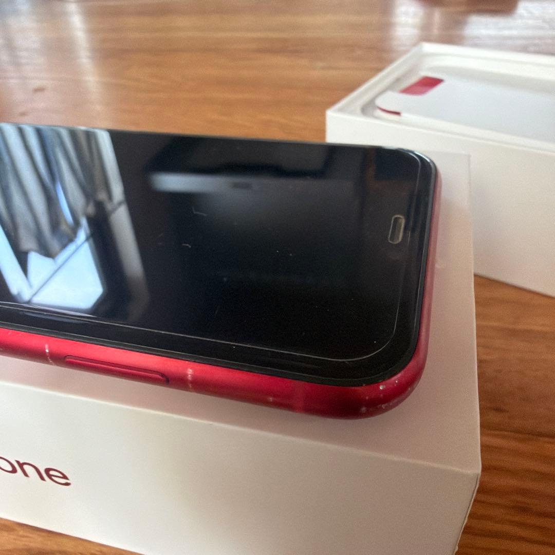 iPhone11 本体 RED 128GB - メルカリ