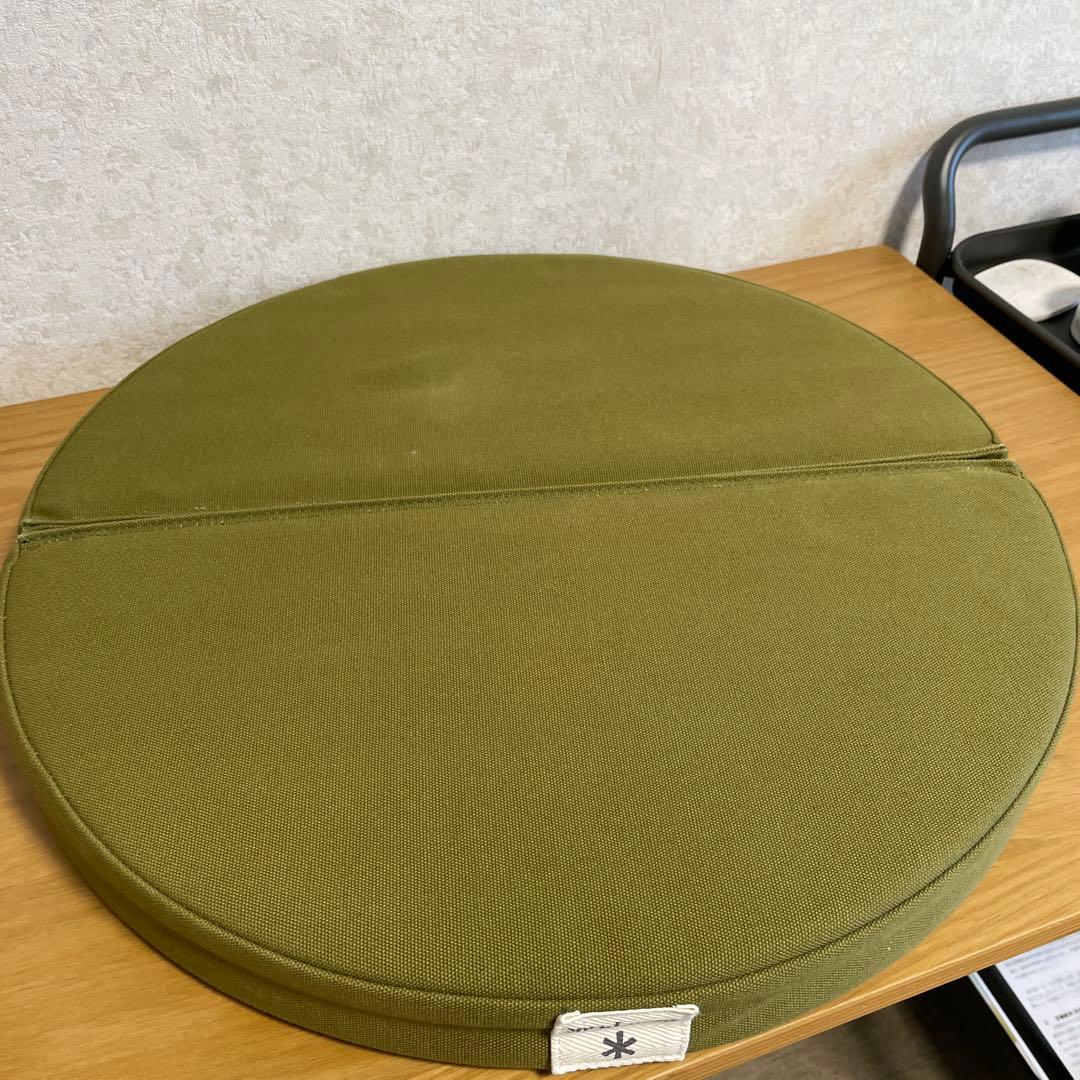 2個セット】スノーピーク ラウンジクッション グリーン 形