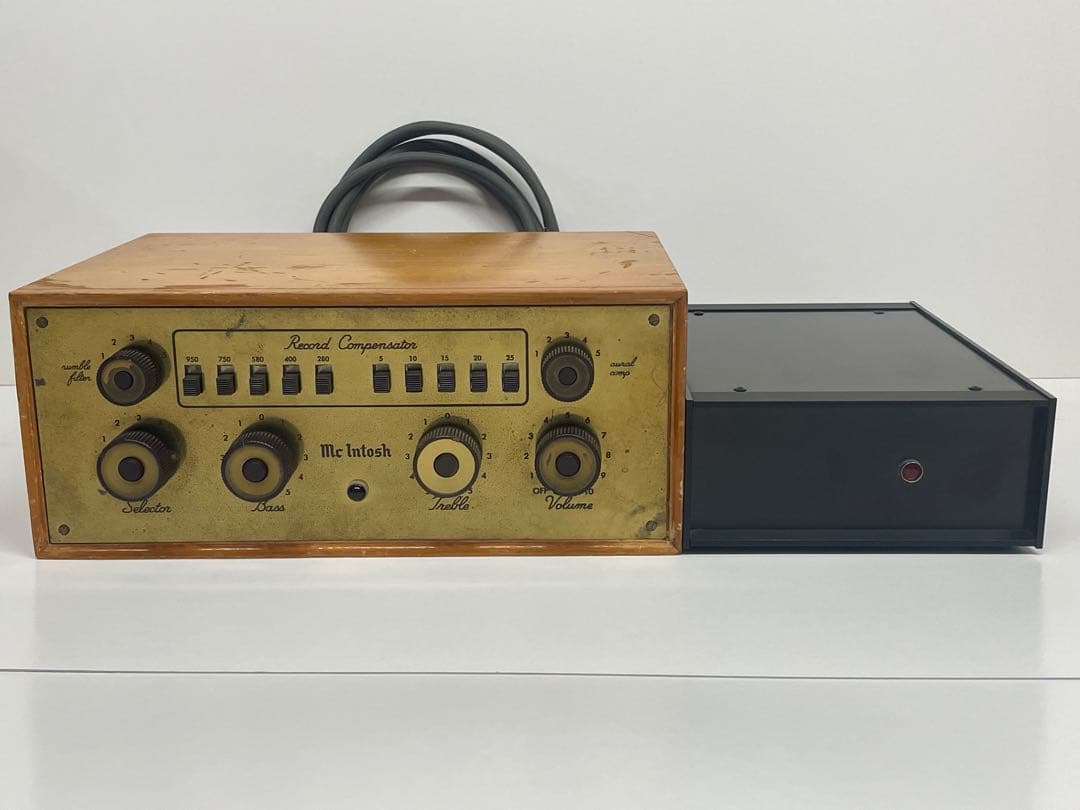 アンプ Macintosh audio compensator model C8 マッキントッシュ McIntoshC8 モノ プリアンプ