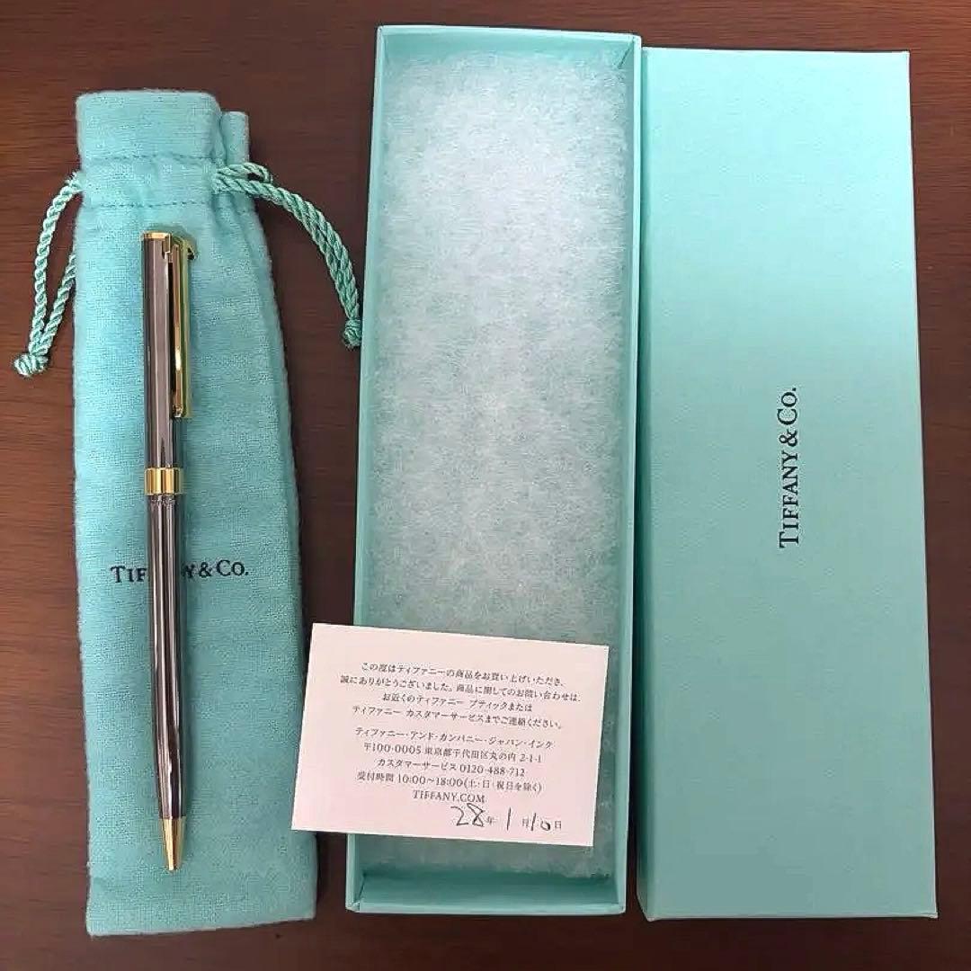 Tiffany & Co. ボールペン ティファニー ボールペン シルバー TIFFANY Silver T-clip Ballpoint