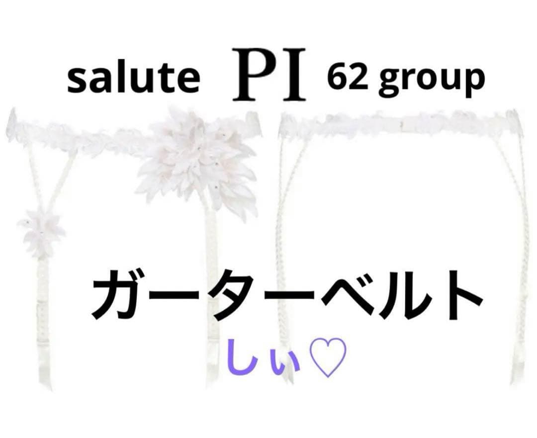 新品タグ付き Salute サルート 62 ガーターベルト PI M ガーター