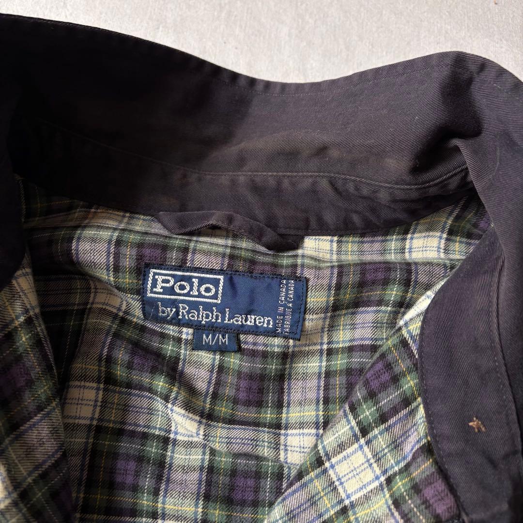 名作] 90s POLO by RL 2way コットンスイングトップ 茄子紺 - メルカリ