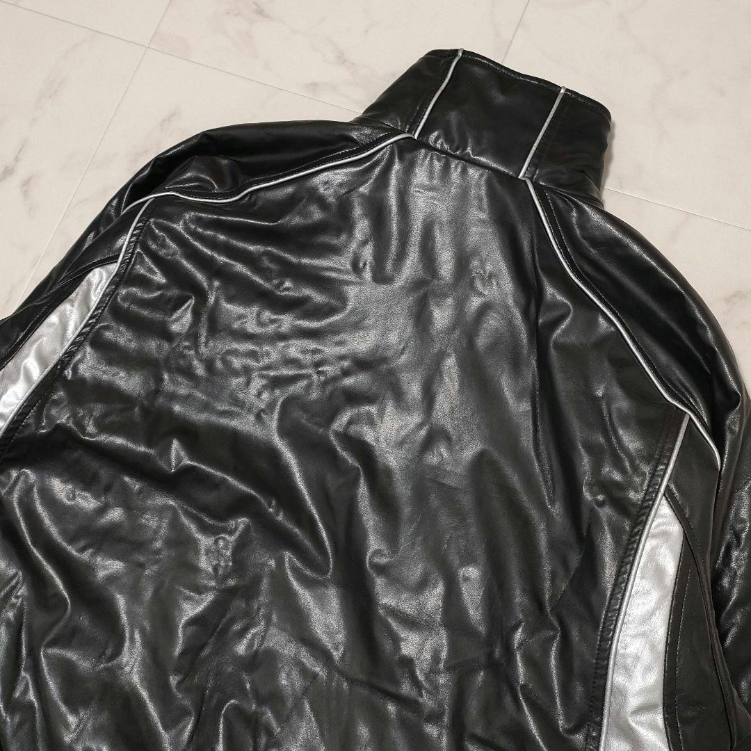 美品】ローリングス 野球 グラウンドコート 光沢 ブラック シルバー S