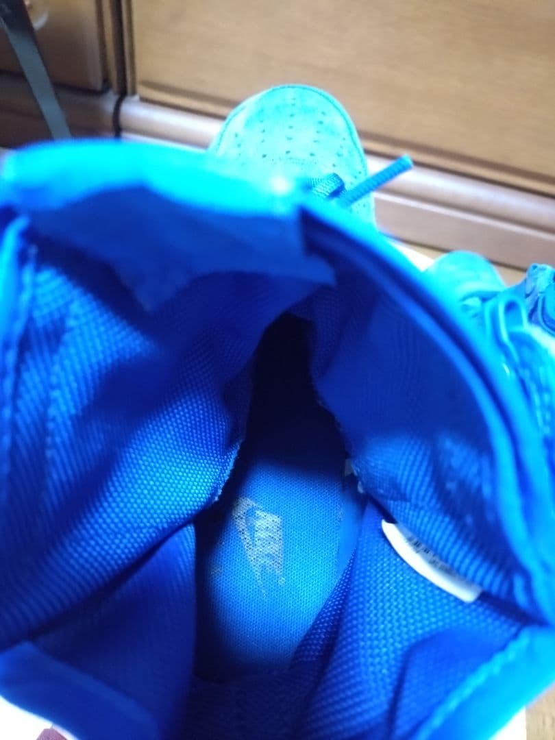 \"ナイン\"NIKEエアフォース1スペシャルフィールド青