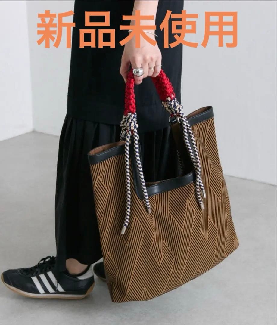 新品未使用☆イアパピヨネ☆ MTAミックストートバッグ ＜A4サイズ対応＞ ear PAPILLONNER（イア パピヨネ） トートバッグ 「A4サイズ対応」MTA