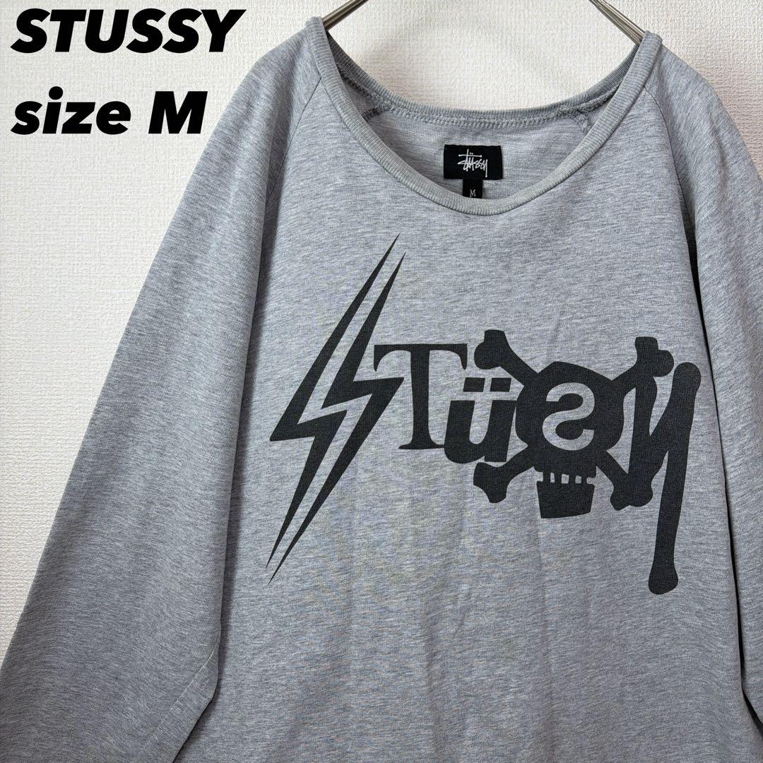 希少 入手困難】ステューシー 七分袖 フロントプリント 半袖Tシャツ