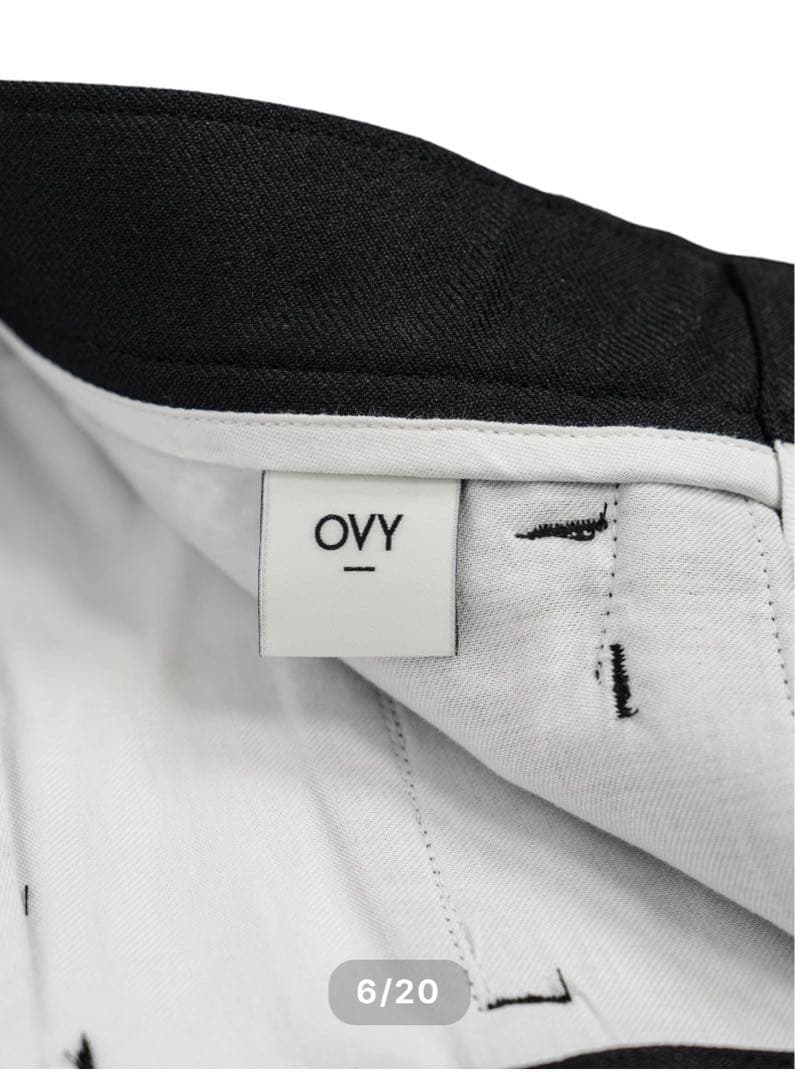 新品】OVY Cowboy Easy Flare Action Slacks
