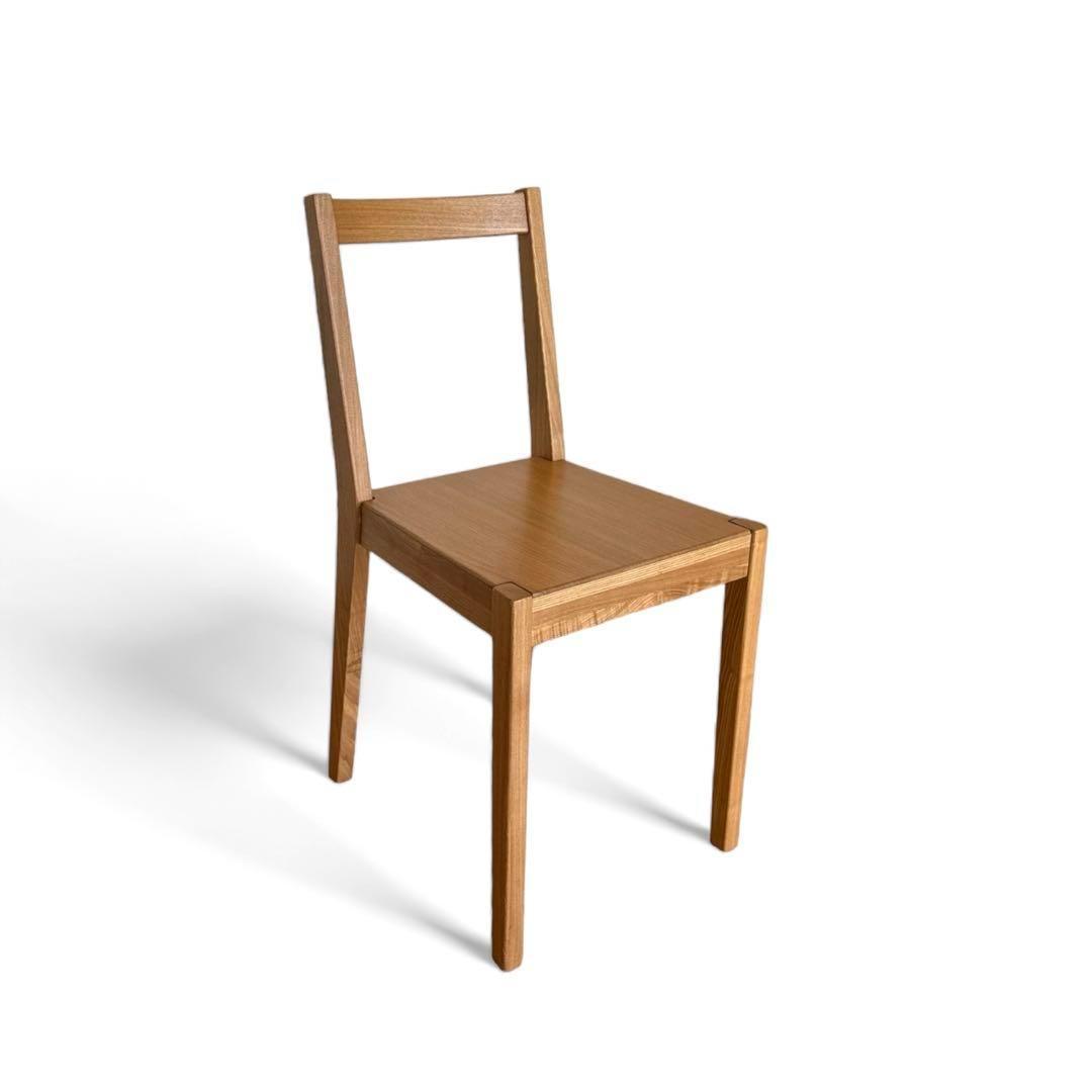 sakuさま専用【廃盤品】【美品】無印良品 椅子 天然木タモ材 チェア②