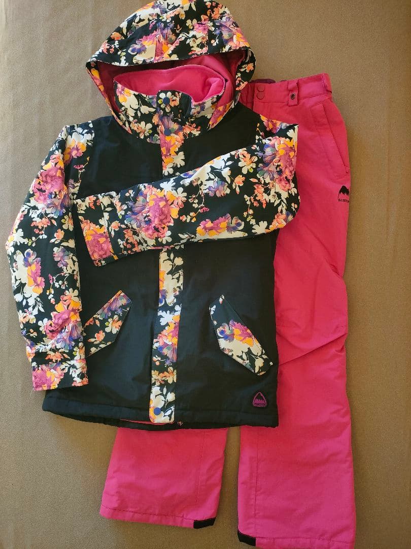 BURTON バートン スノーボードウェア上下 ガールズ キッズ 子供用 XL BURTON（バートン） 18-19 BURTON キッズ ウエア KIDS 子供用 スノー