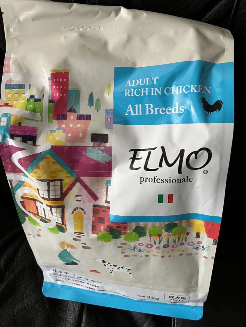 ELMO リッチ イン チキン 3kg×3袋 合計9kg 楽天市場】☆【成犬用 イタリア製ドッグフード 3kg】ELMO エルモ