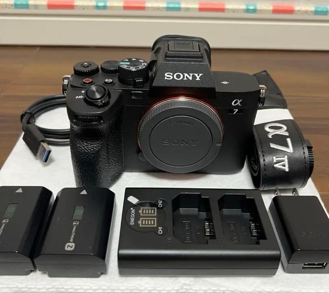 SONY α7 IV ミラーレス一眼カメラ バッテリー２つ 楽天市場】sony α7 バッテリーの通販