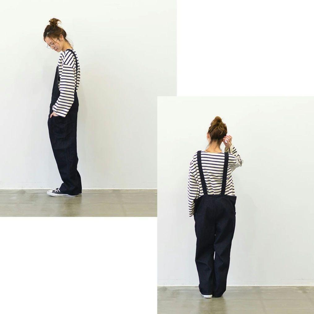 美品✨HATSKI Washi Denim Overall サロペット ０ 30％COUPON配布中 HATSKI / Washi Denim Overall ハツキ