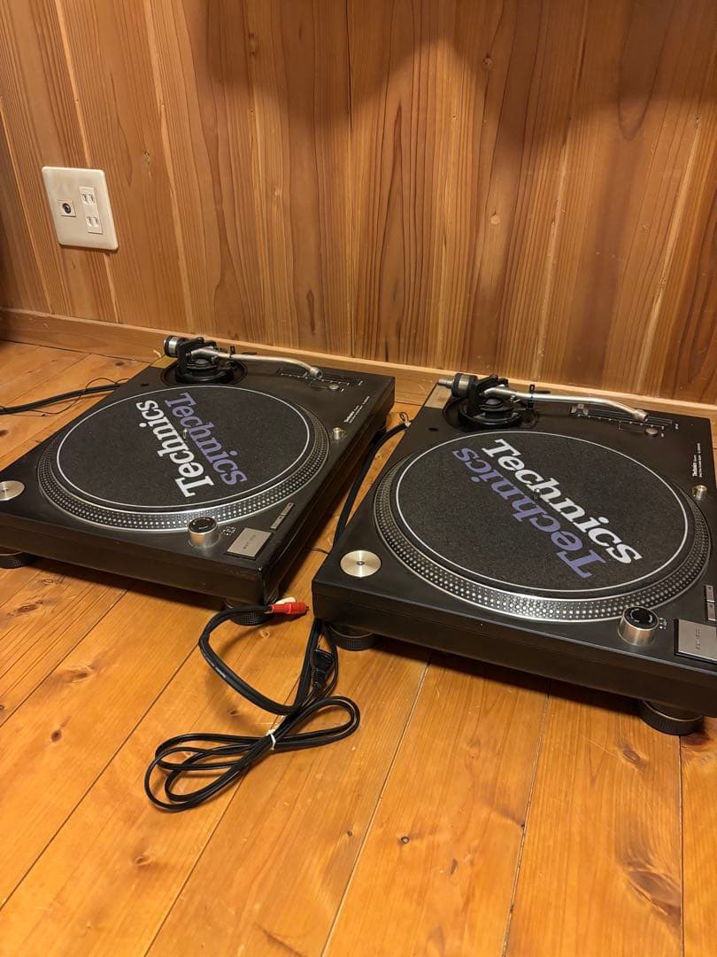 Technics SL-1200MK3D 2台 SL-1200MK3D Technics Turntable DJ Silver Direct Player Japan