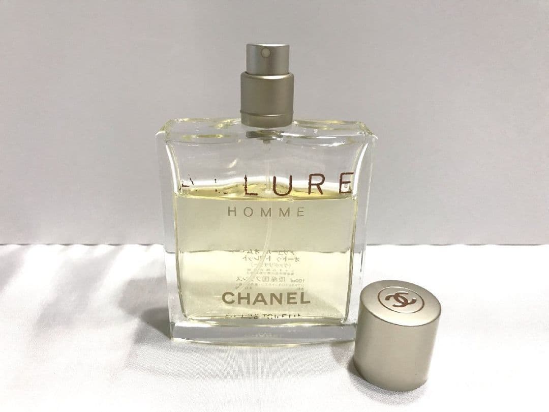 香水 CHANEL シャネルアリュール オムEDT 100ml ヴァポリザター - メルカリ