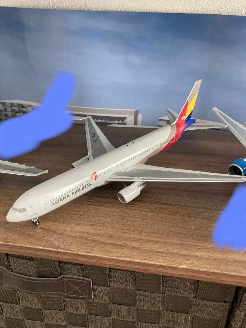 1/200アシアナ航空 ボーイング767 (ホーガン製) Asiana Airlines Boeing 767-300 HL7263 Aeroclassics AC18112 Scale 1