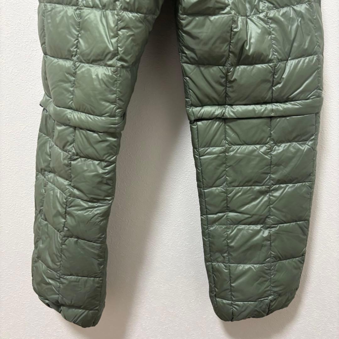 新品】TAION タイオンエクストラ ダウンパンツ オリーブ 2way M - メルカリ