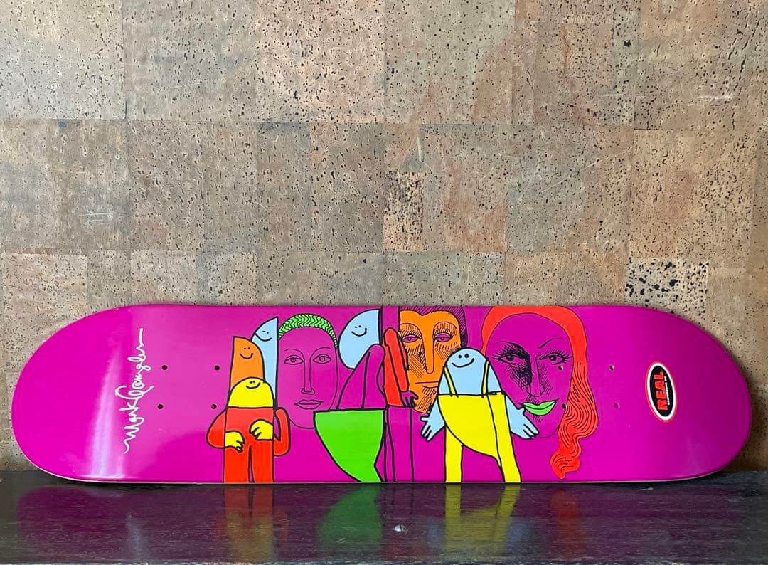 c*i様 Mark Gonzales SkateBoard Unofficial / Color my friends Skateboard Deck / Mark Gonzales