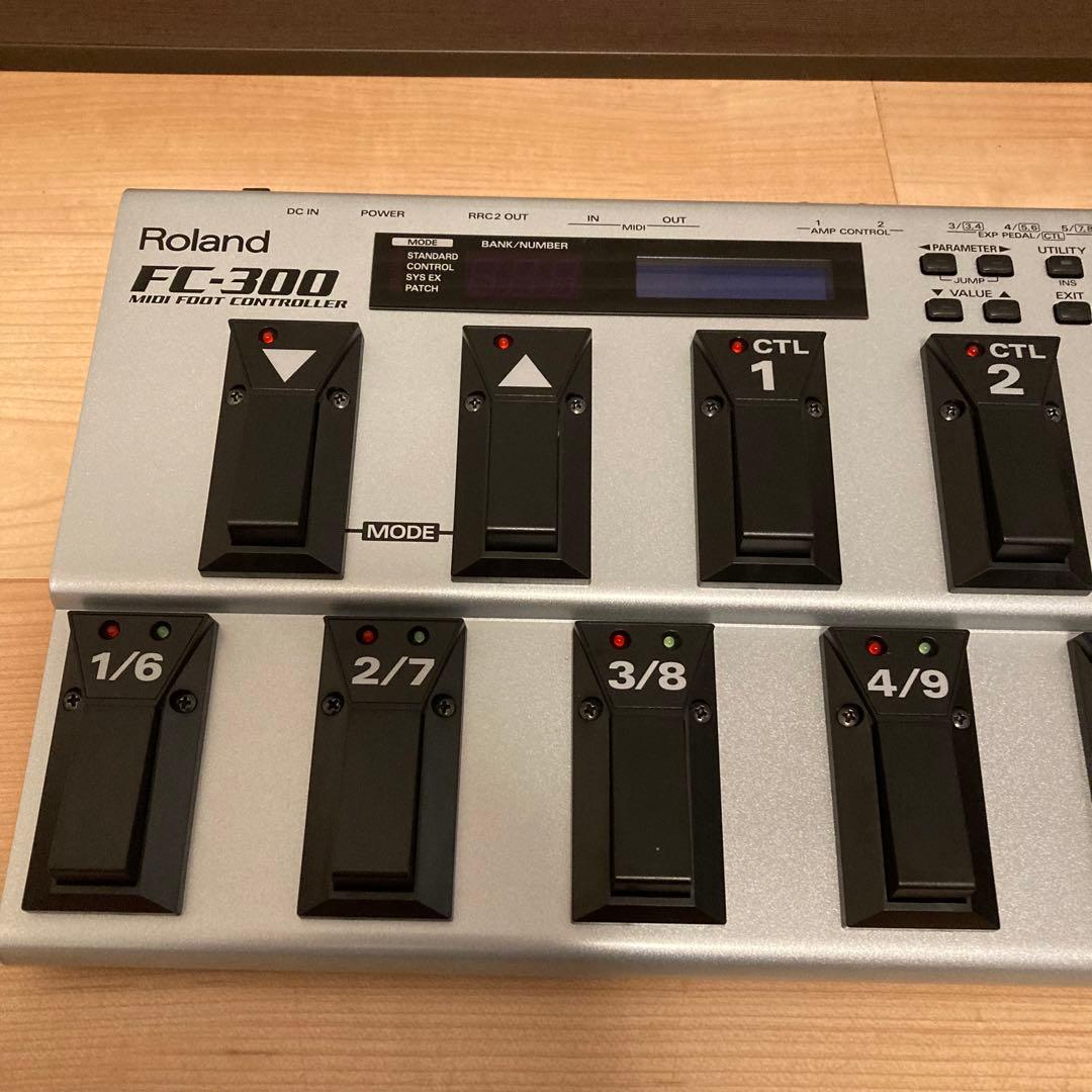 美品 Roland ローランド FC-300 MIDIフットコントローラー - メルカリ