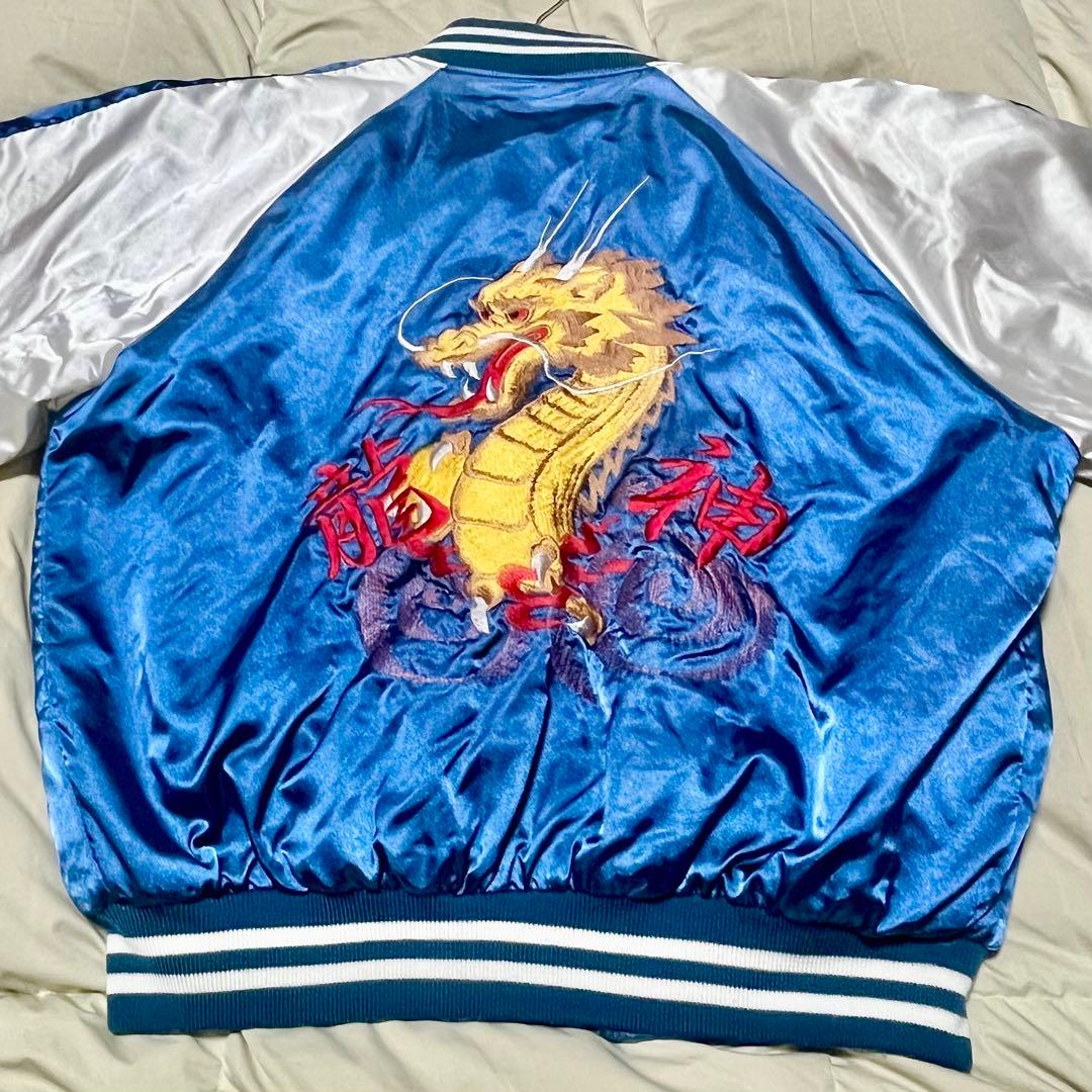 JUNGLE STORMジャングルストーム ドラゴン刺繍 龍神 スカジャン - メルカリ