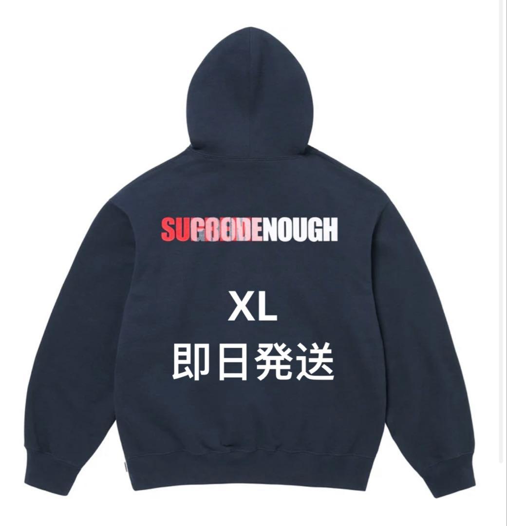 トップス Supreme x GOODENOUGH Hooded \"Navy\"