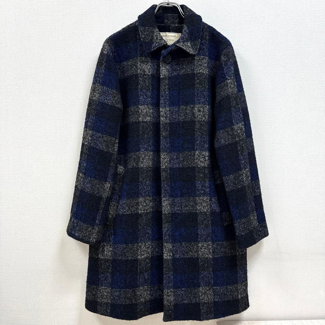 MAISON KITSUNE メゾンキツネ ステンカラーコート バルマカーン 2026年最新】MAISON KITSUNE メンズ ステンカラーコートの人気アイテム